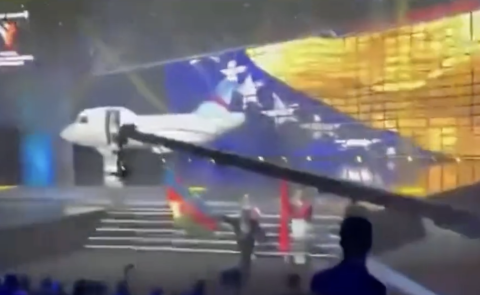 Azerbaijani Flag Burned at European Weightlifting Championship in Yerevan