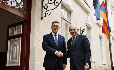 Nikol Pashinyan Meets with Estonian Leaders to Strengthen Bilateral Relations