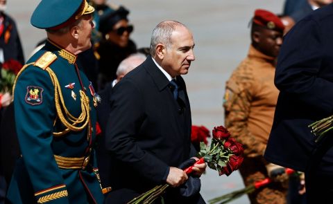 Armenian Officials Participate in Both "Europe Day" and "Victory Day" Celebrations