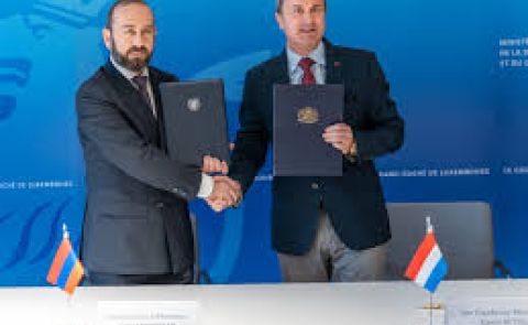 Armenia and Luxembourg Sign Strategic Partnership Declaration